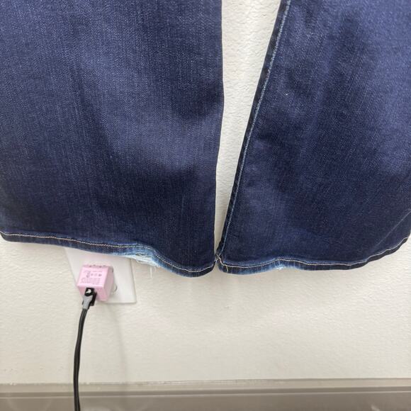 Lucky Brand Ginger Boot Jeans 18W Dark Wash Stretch Denim Mid Rise Bootcut - Picture 7 of 14